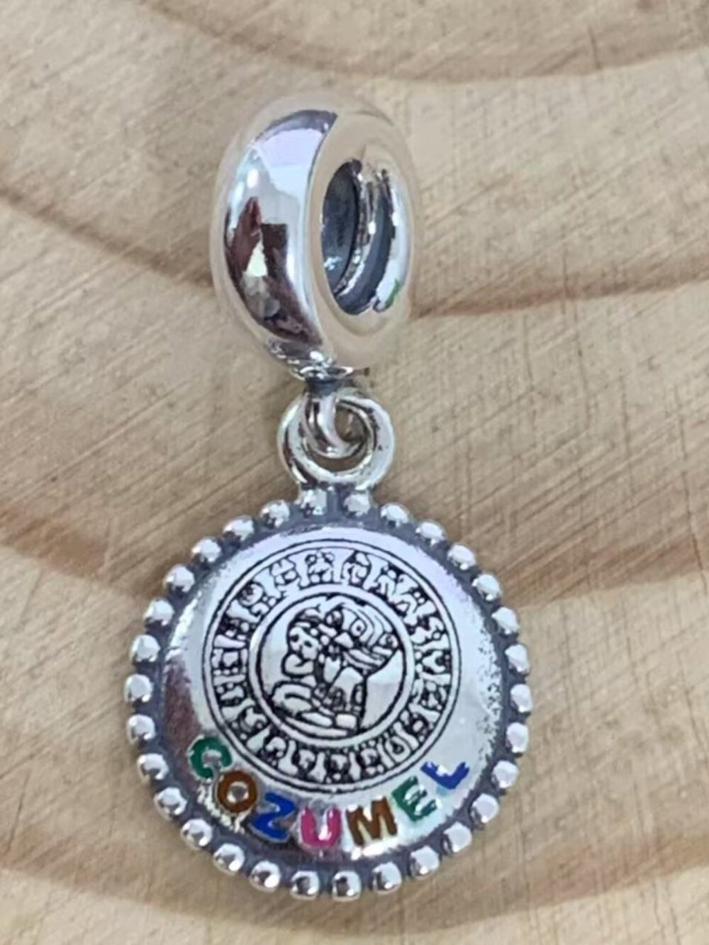 Pandora Cozumel Caribbean Island Exclusive Charm, S925 Silver Jewelry